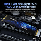 2TB SSD NVMe M.2 2280 PCIe Gen4 x4 Internal Solid State Drive - Image 4