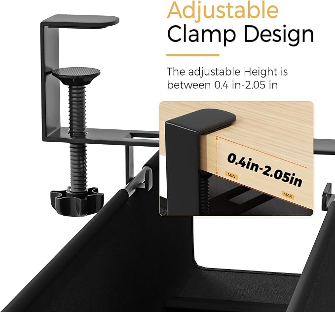 Under Desk Cable Management Tray 15.7" - Image 3