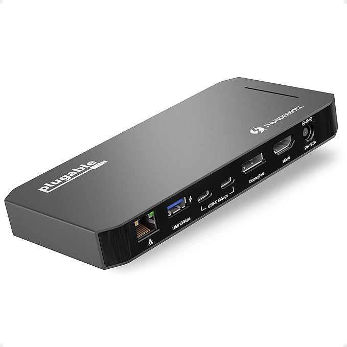 Plugable Thunderbolt Dock, 40Gbps by Plugable