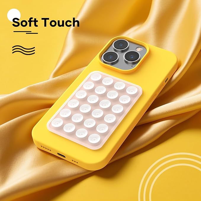 Silicone Phone Sticky Grip, Suction Phone Case Mount - Image 5