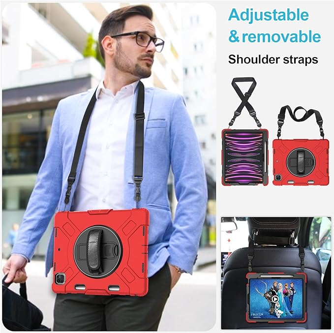 Case for iPad Pro 12.9 2022/2021/ 2020/2018: Cover for iPad Pro 12.9 6th/ 5th/ - Image 5