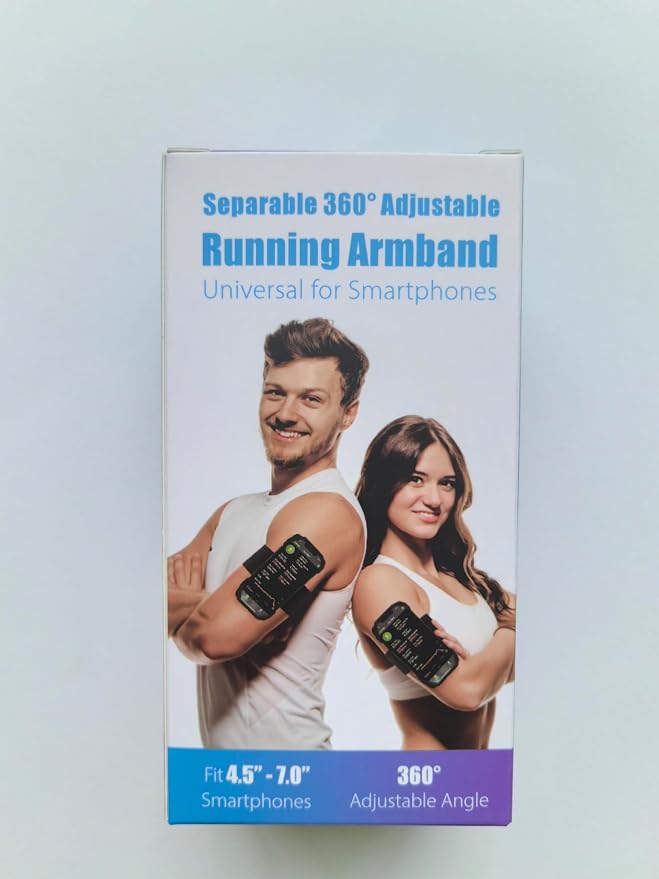 Cikyner Running Armband, 3 in 1 Running Phone Holder Sports Armband Bicycle - Image 10
