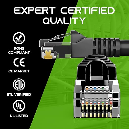GEARIT 24-Pack, Cat5e Ethernet Patch Cable 6 Feet - Image 5