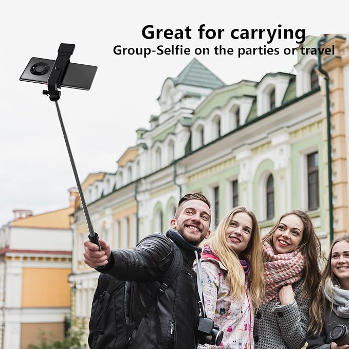 Selfie Stick, 40 in Retractable Phone Tripod - Image 5