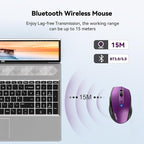 TECKNET Bluetooth Mouse, 4800 DPI Wireless Mouse, 2-Year Battery 6 Adjustable - Image 3