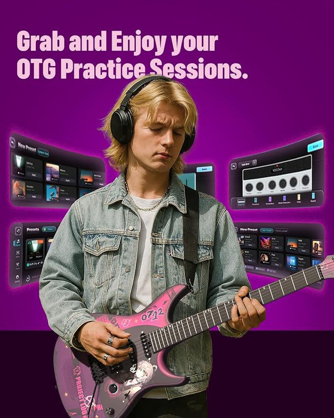 Enya Inspire 39" Smart Electric Guitar - Image 5