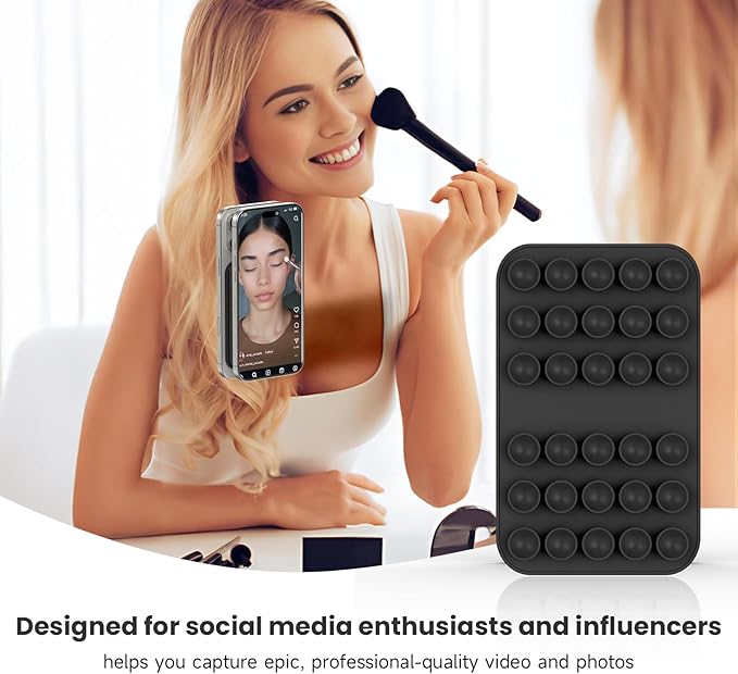 Patented Magnetic Sticky Phone Suction Grip Mount - Image 5
