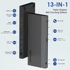 WAVLINK USB C Docking Station Dual Monitor Triple Display USB Type C to Dual - Image 2