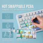 EPOMAKER x Aula F75 Gasket Mechanical Keyboard, 75% Wireless Hot Swappable - Image 4