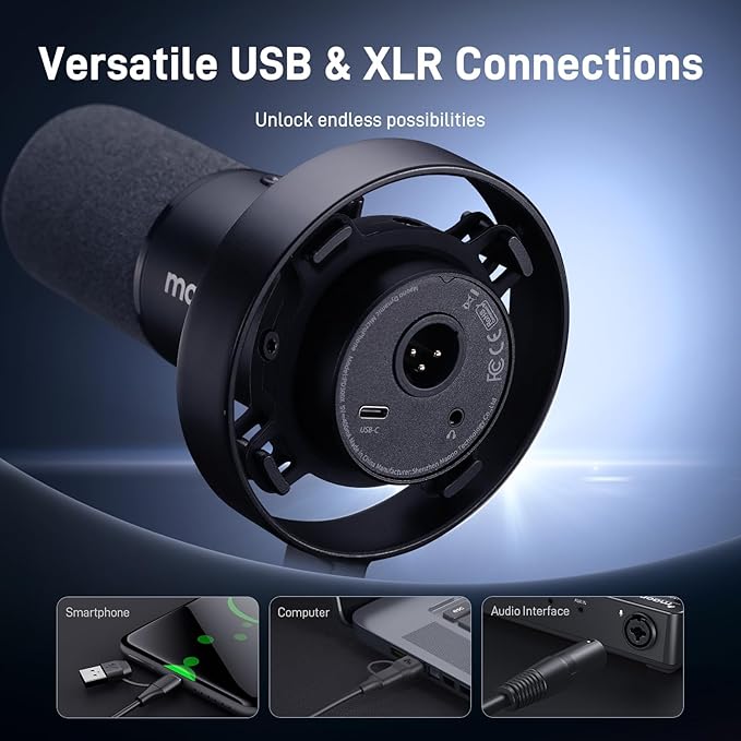 MAONO USB XLR Dynamic Microphone - Image 6