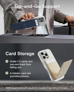 MOFT Phone Tripod Wallet, 3 in 1 Phone Stand MagSafe Wallet, NFC-Supported - Image 5