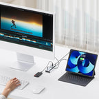 Powered USB C Hub, PULWTOP 9-in-1 USB-Hub suppprt 10Gbps & PD 45W Max Charging - Image 8
