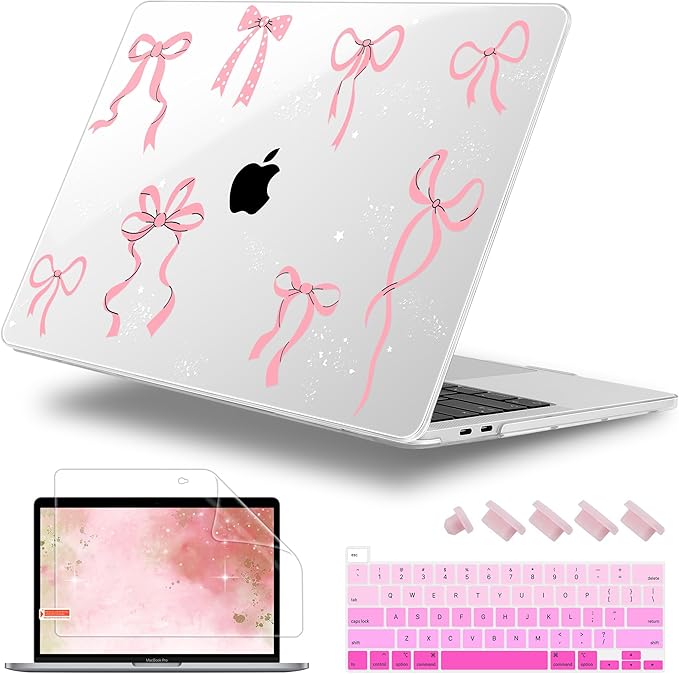 Case for MacBook Pro 13 inch with/Without Touch Bar, Hard Shell + Keyboard by WelcomeViseNewitems