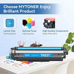 MYTONER TN227 High Yield Toner Cartridge 4 Pack Compatible Replacement - Image 4