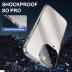 Jonwelsy Anti Peeping Case for iPhone 15 Pro, 360 Degree Front and Back Privacy - Image 3