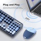 KNOWSQT Wireless Keyboard and Mouse Combo - Image 2