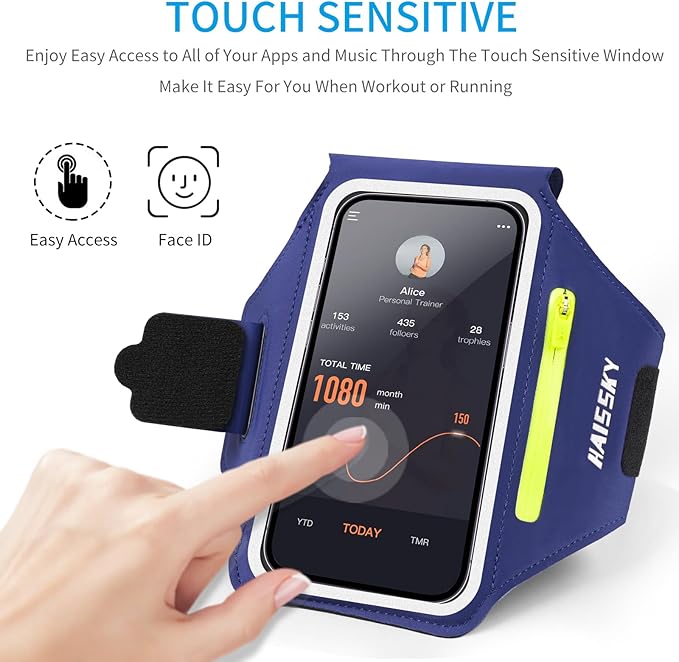 HAISSKY Cell Phone Running Armband - Image 3
