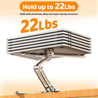 Moallia N86 360 Rotating Laptop Stand, Adjustable Height & Angle, Ergonomic - Image 7