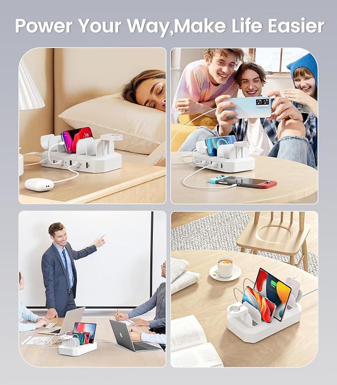 95W Fast Charging Station for Multiple Devices【UL & FCC Certified Safer - Image 5