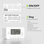 BN-LINK 7-Day Heavy Duty Digital Timer - Image 3