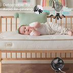 Portable Stroller Fan Personal rechargeable USB Fans - Image 4