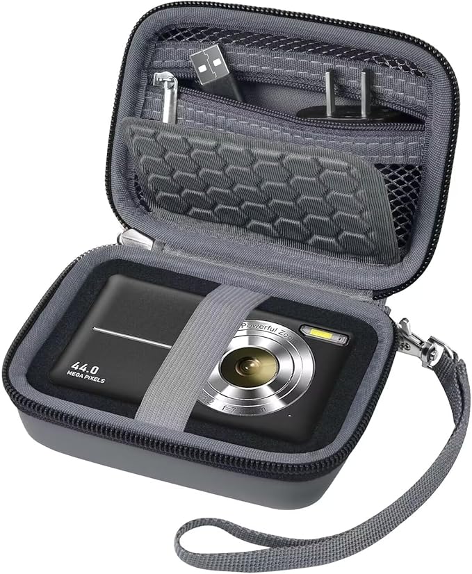 Carrying & Protective Case for Digital Camera, AbergBest 21 Mega Pixels 2.7" by COMECASE