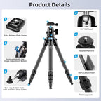 SIRUI Carbon Fiber Travel Tripod - Image 8