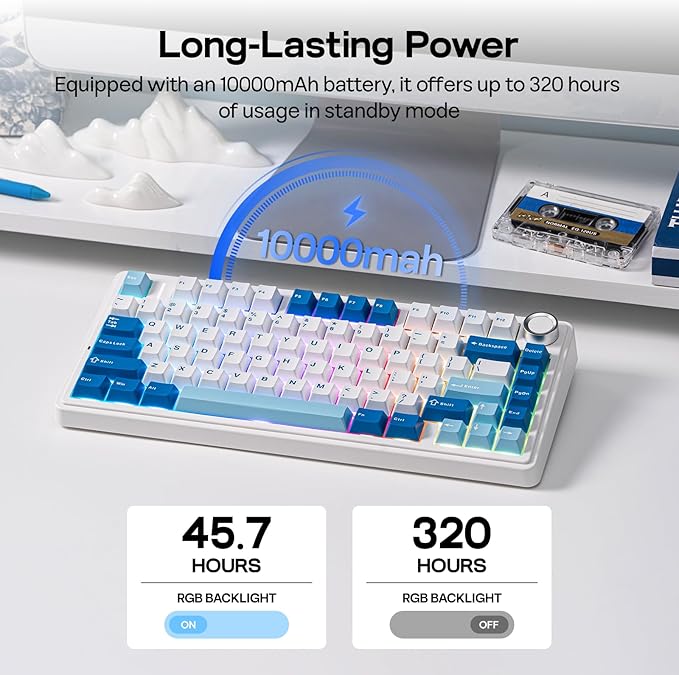 EPOMAKER x Aula F75 Ultra Wireless Gaming Keyboard - Image 4