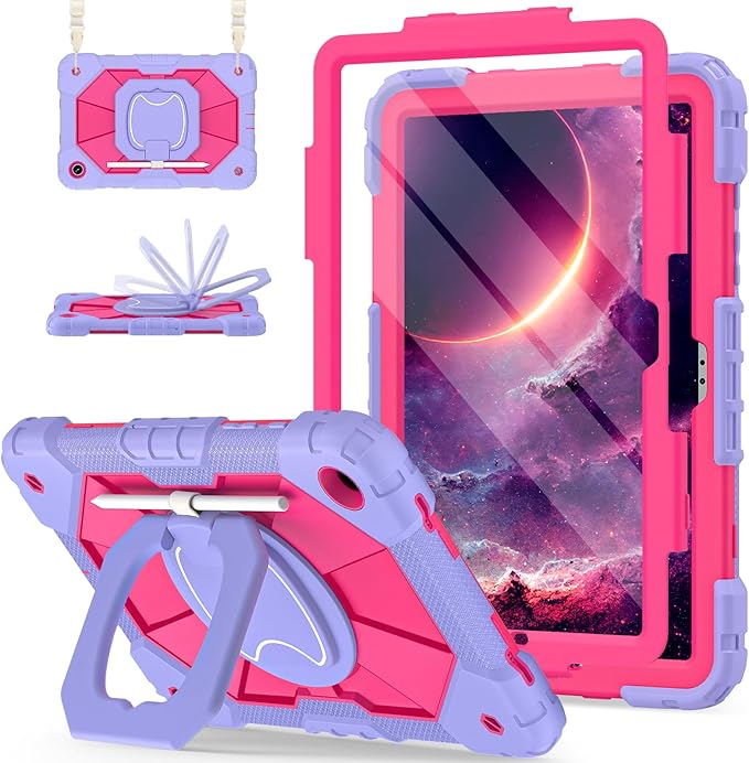 for Galaxy Tab A9 Plus Case 11 Inch, Rugged Case by Scnioy
