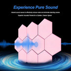 Mollywell Hexagon Acoustic Panels, High Density, Soundproofing, Decorative - Image 5
