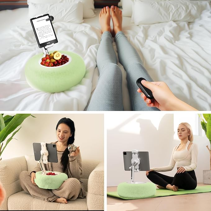 Kindle/Tablet Pillow Stand for Reading, Adjustable Tablet Pillow Stand for Lap - Image 2