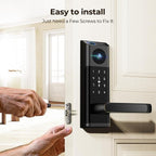Video Smart Lock with Camera & Doorbell, 5-in-1 Keyless Entry Door Lock with - Image 7