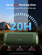 Bluetooth Speaker, 20W HD Sound, Portable Wireless, IPX5 Waterproof, - Image 5