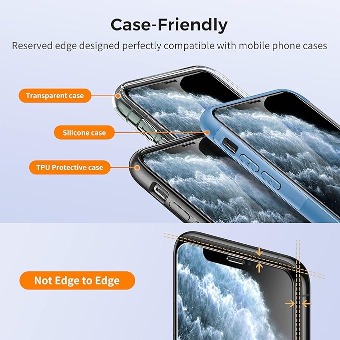 UNBREAKcable Screen Protector for iPhone XS Max and iPhone 11 Pro Max 2 Pack - Image 4