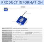 50 Blue High Security Cable Seals - Image 3