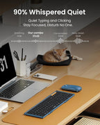 ProtoArc Foldable Keyboard and Mouse, XKM01 True Full-Size Folding Wireless - Image 7