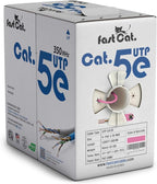 fast Cat. Cat5e Ethernet Cable 1000ft by CONNECTIVITYviafastCat