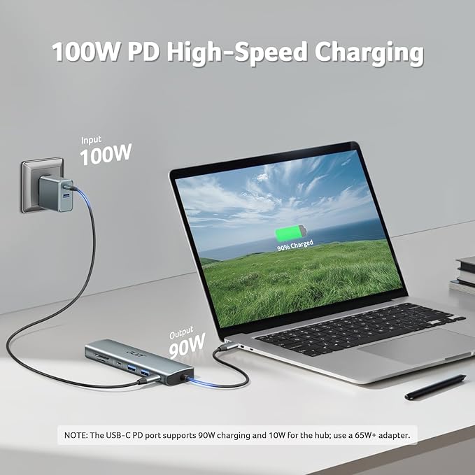 Acer USB C Hub, 7 in 1 USB C to Multi-Port Adapter - Image 5