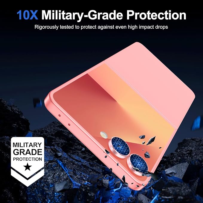 for Samsung Galaxy Z Flip 7 Camera Lens Protector, Individual Metal Ring - Image 5