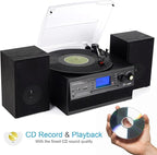 DIGITNOW Bluetooth Record Player Turntable - Image 3