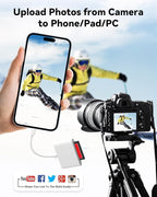 SD Card Reader USB C for iPhone 15/Android Phone/iPad/Mac/Laptop, Three Card - Image 6