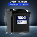 TYKOOL 51913, Digital Readout, High Performance Lithium Phosphate Motorcycle - Image 6