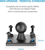 OHLPRO Tablet Holder for Truck, Heavy Duty Drill Base Tablet Car Mount for iPad - Image 6