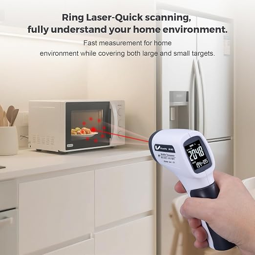 Temperature Gun for Meat, Automotive Infrared Thermometer Gun - Image 9