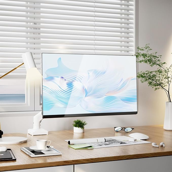 WALI Single Monitor Arm Mount Stand, Adjustable Gas Spring Arm Monitor Mount - Image 9