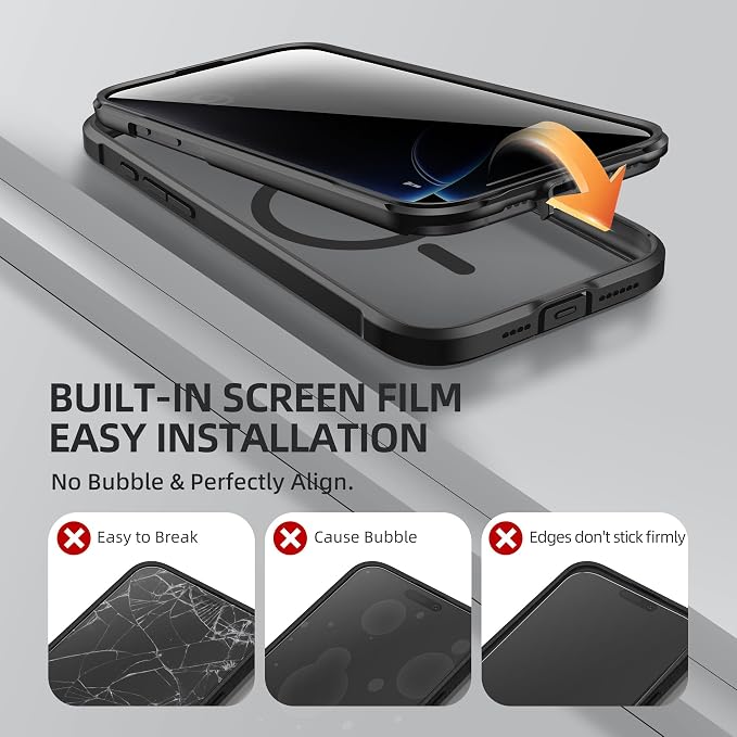 BERFY Magnetic for iPhone 16 Pro Case, Compatible - Image 6