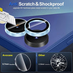 for Samsung Galaxy Z Flip 7 Camera Lens Protector, Individual Metal Ring - Image 3