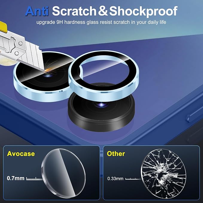 for Samsung Galaxy Z Flip 7 Camera Lens Protector, Individual Metal Ring - Image 3