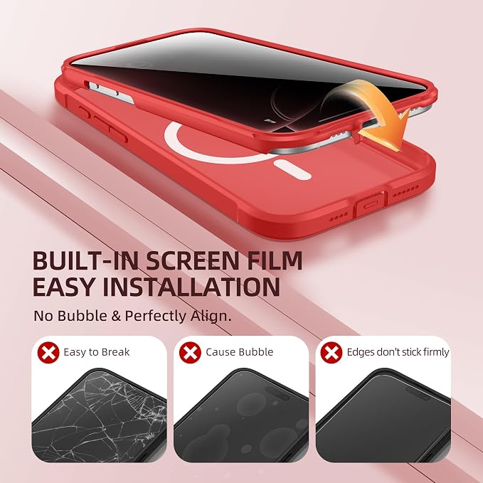 BERFY Magnetic for iPhone 16 Pro Max Case, Compatible - Image 6