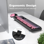KNOWSQT Wireless Keyboard and Mouse Combo - Image 3